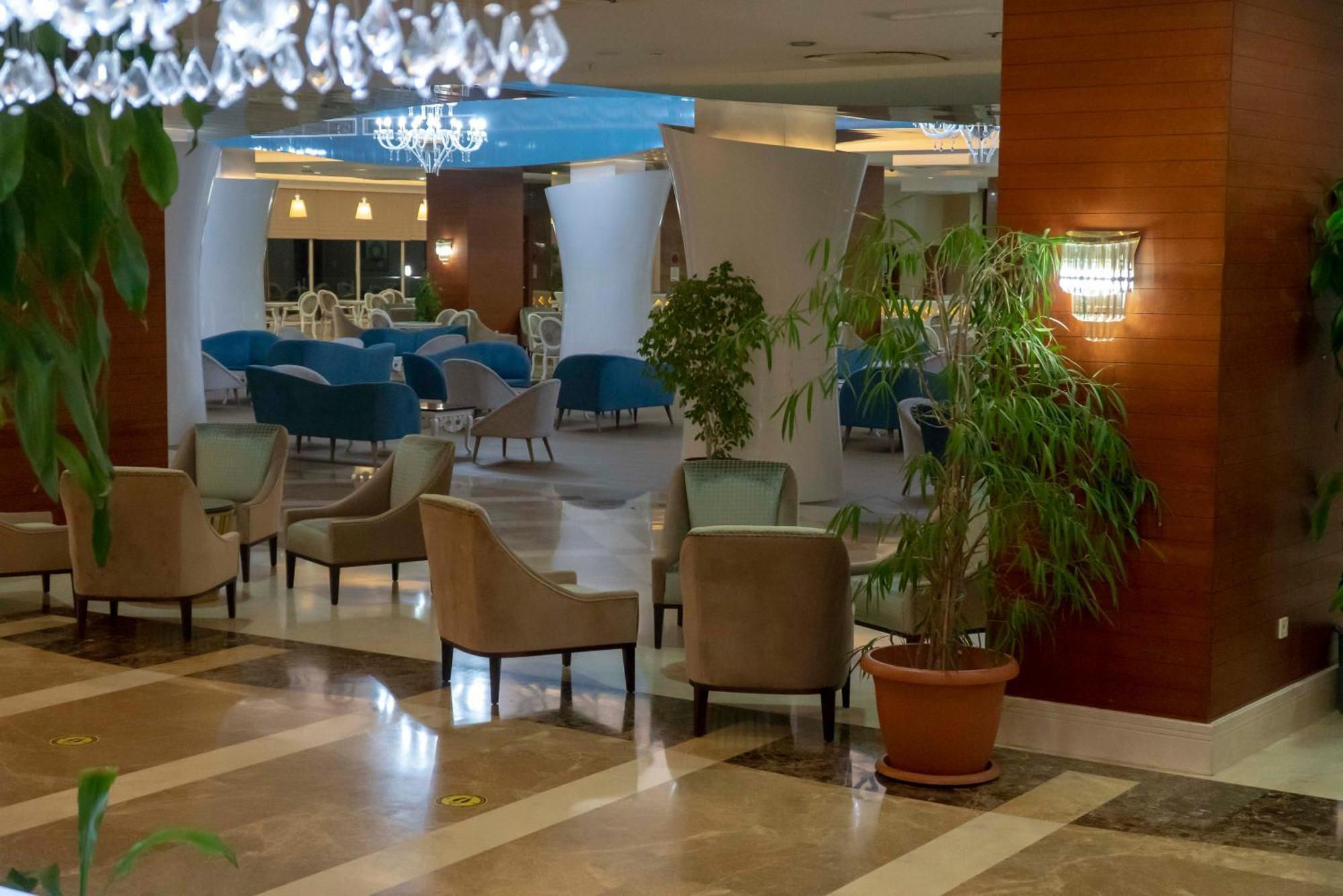 Adalya Ocean Deluxe Hotel Side Exterior foto