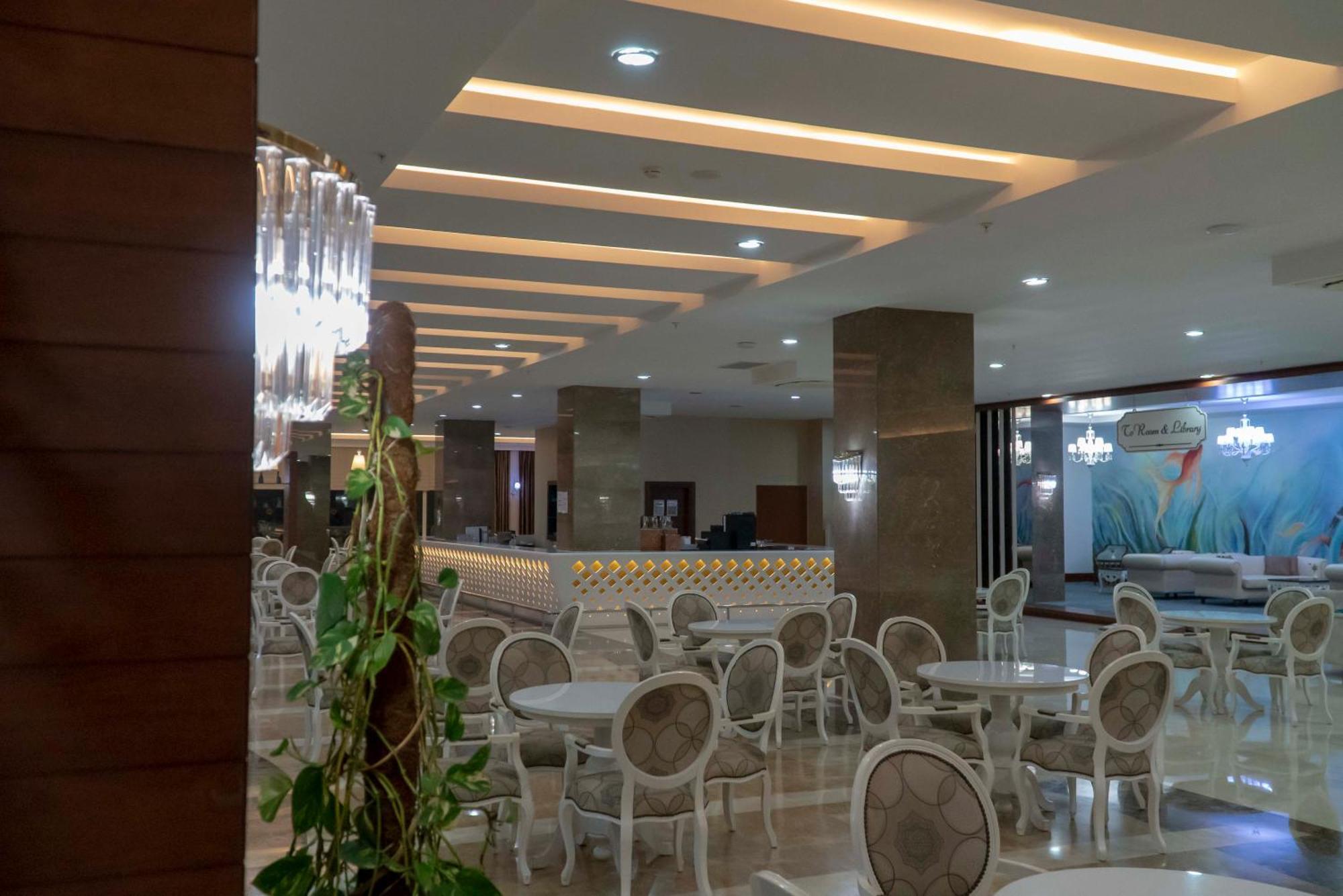Adalya Ocean Deluxe Hotel Side Exterior foto