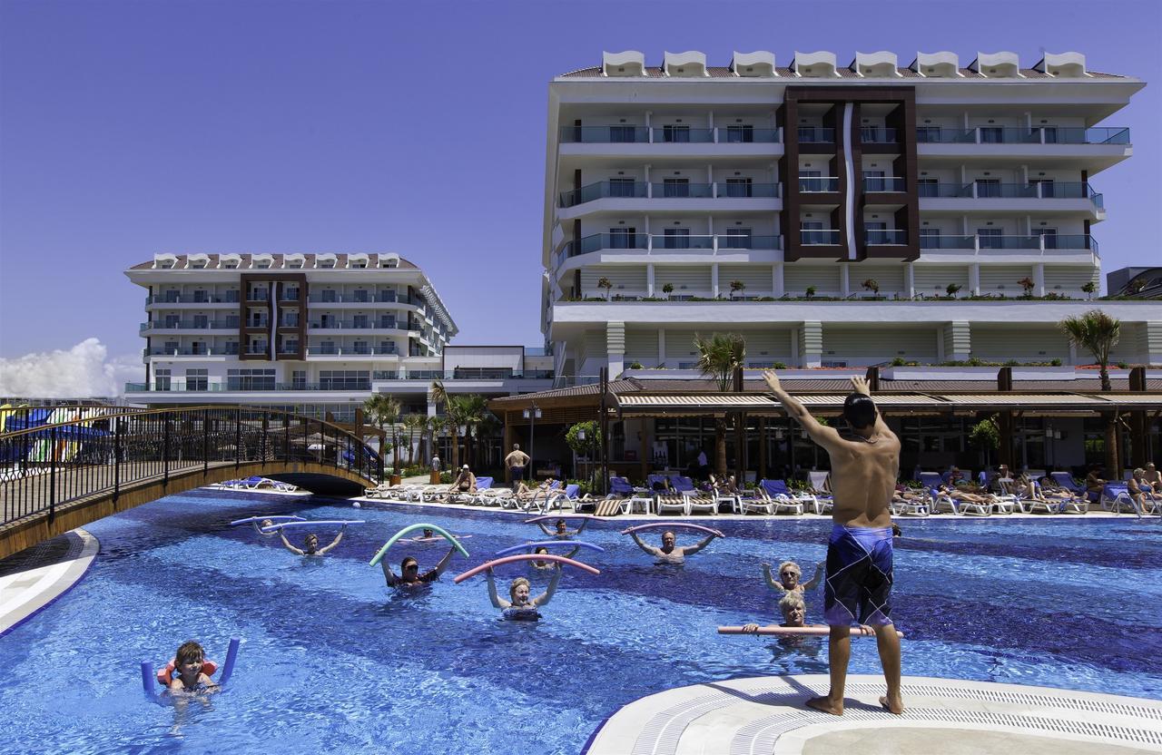 Adalya Ocean Deluxe Hotel Side Exterior foto